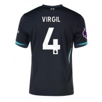 Liverpool Virgil van Dijk #4 Replica Away Shirt 2024-25 Short Sleeve